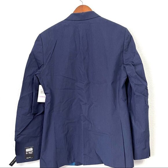 NWT Original Penguin Men’s Medium Blue Striped Sport Coat Size 42L - Picture 3 of 12